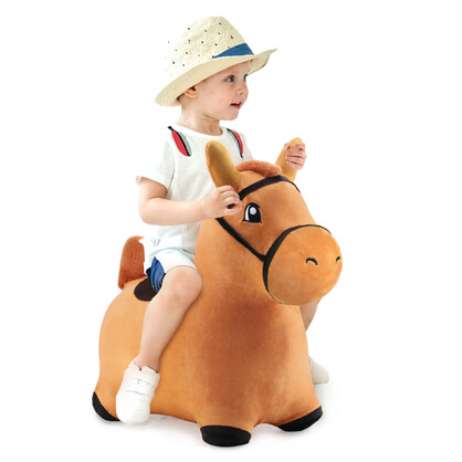BOUNCY BROWN HORSE