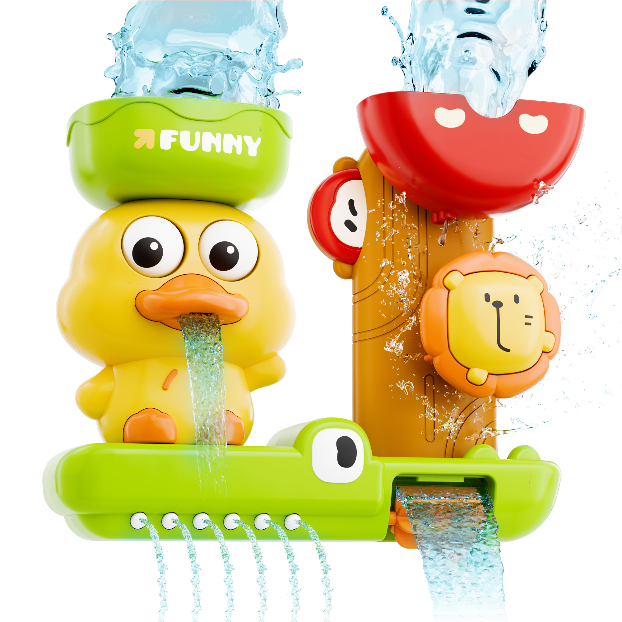 HAPPY WATERWHEEL BATH TOY