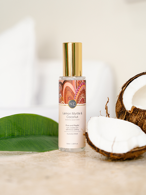 Aboriginal Lemon Myrtle & Coconut Body Mist