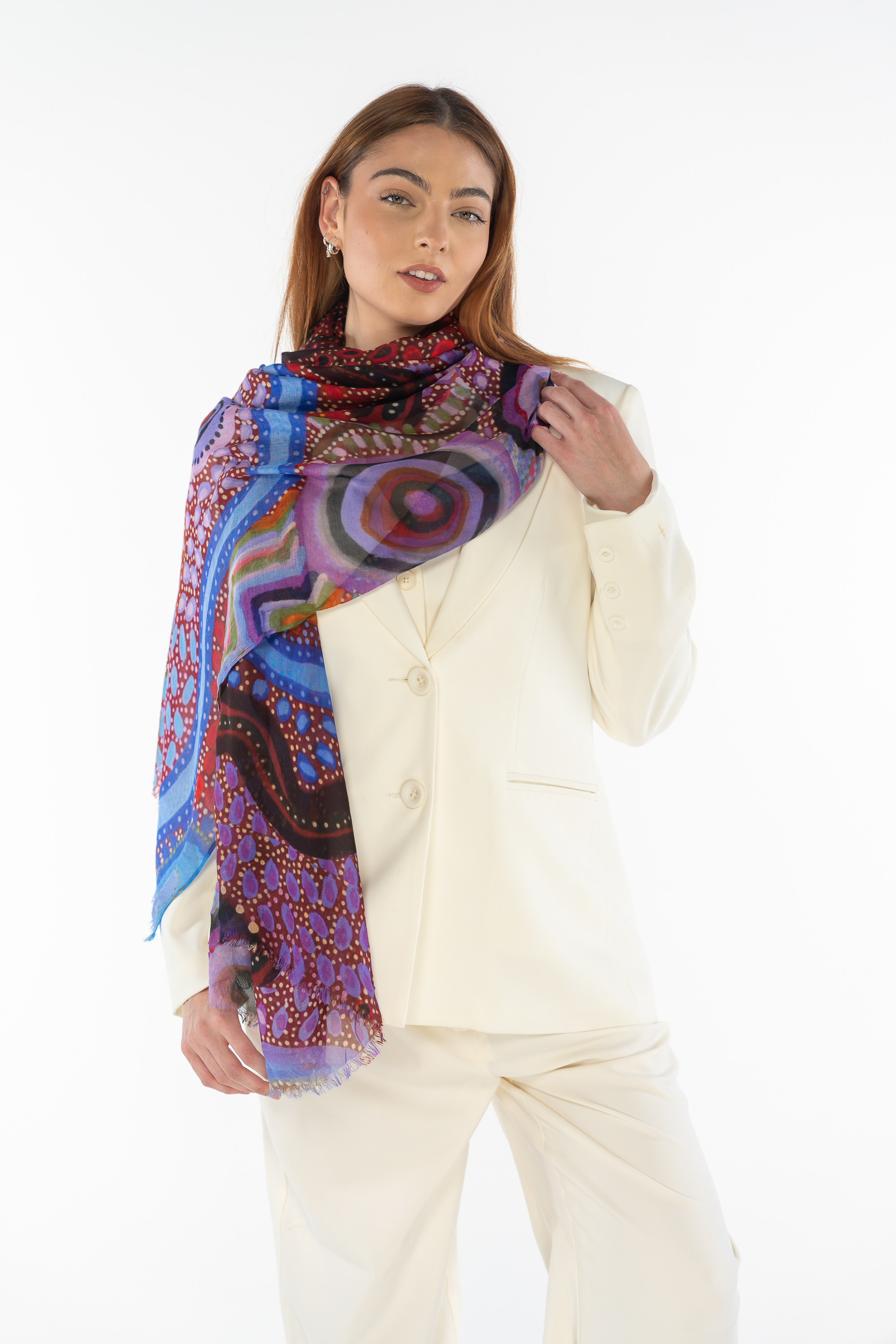 Aboriginal Our Country Rectangle Scarf