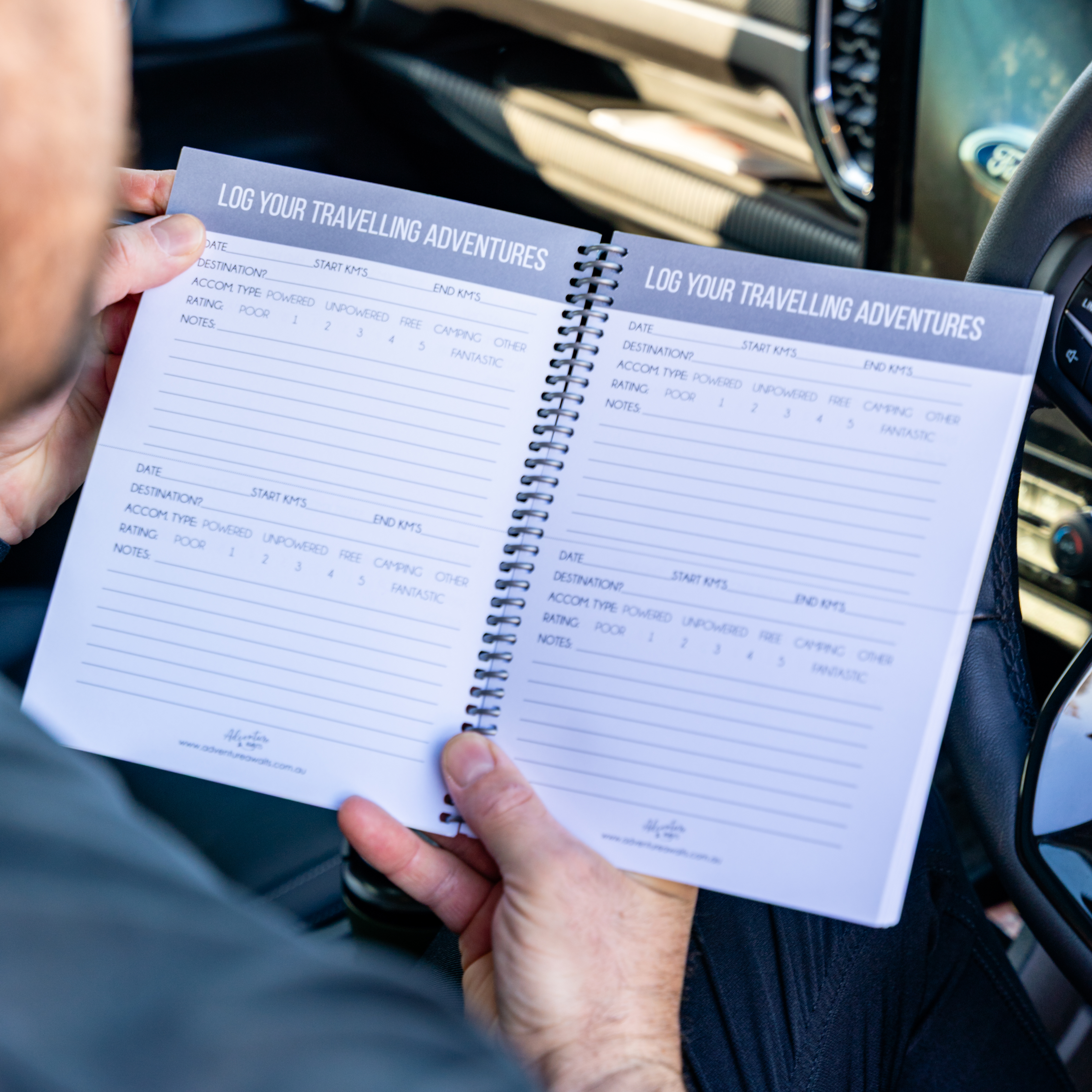 Caravan/Camper Log Book