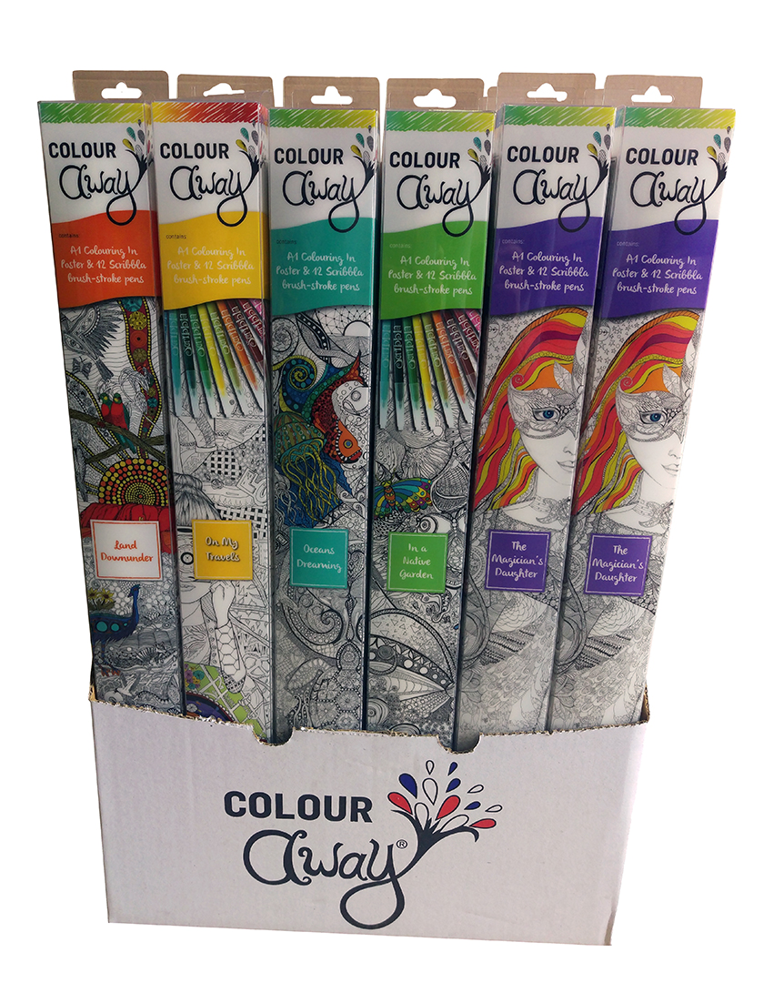 Wholesale ColourAway Pack 24 units Axis Toys & Gifts Fieldfolio