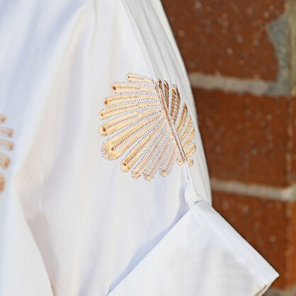 Golden Scallop "Esther" Top - Pack of 3 (S,M,L)