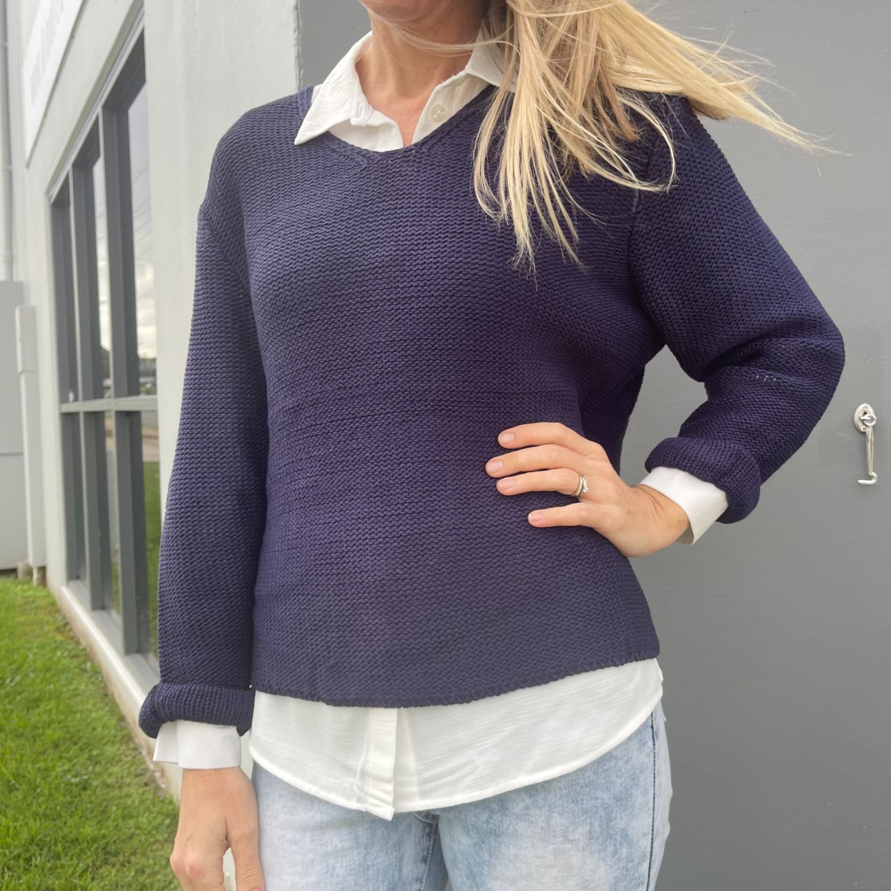 Love Lola "Helena" Knit Navy - PACK of 3 (S,M,L)