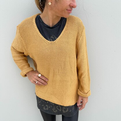 Love Lola "Helena" Knit Mustard - PACK of 3 (S,M,L)