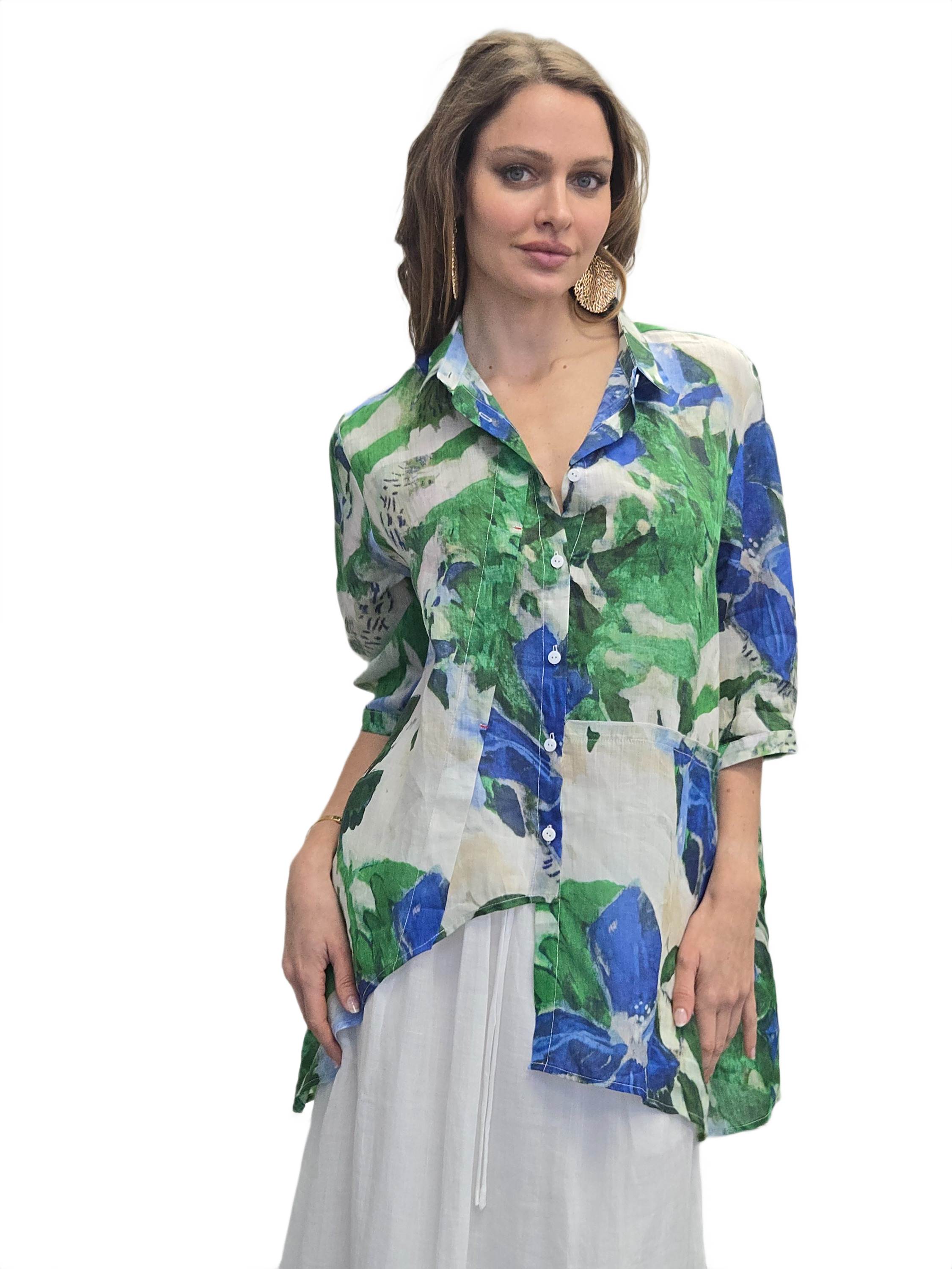 TIFFANY LEAF RAMMIE MID SHIRT