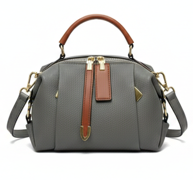 SUNSHINE DOME SATCHEL LEATHER HANDBAGBAG ST BLUE