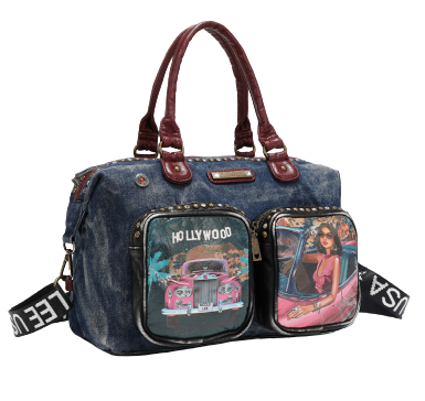 JS17130 HOLLYWOOD DENIM BAG