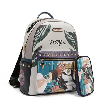 USB12769L EMOTION BACKPACK WITH DETACHABLE POUCH