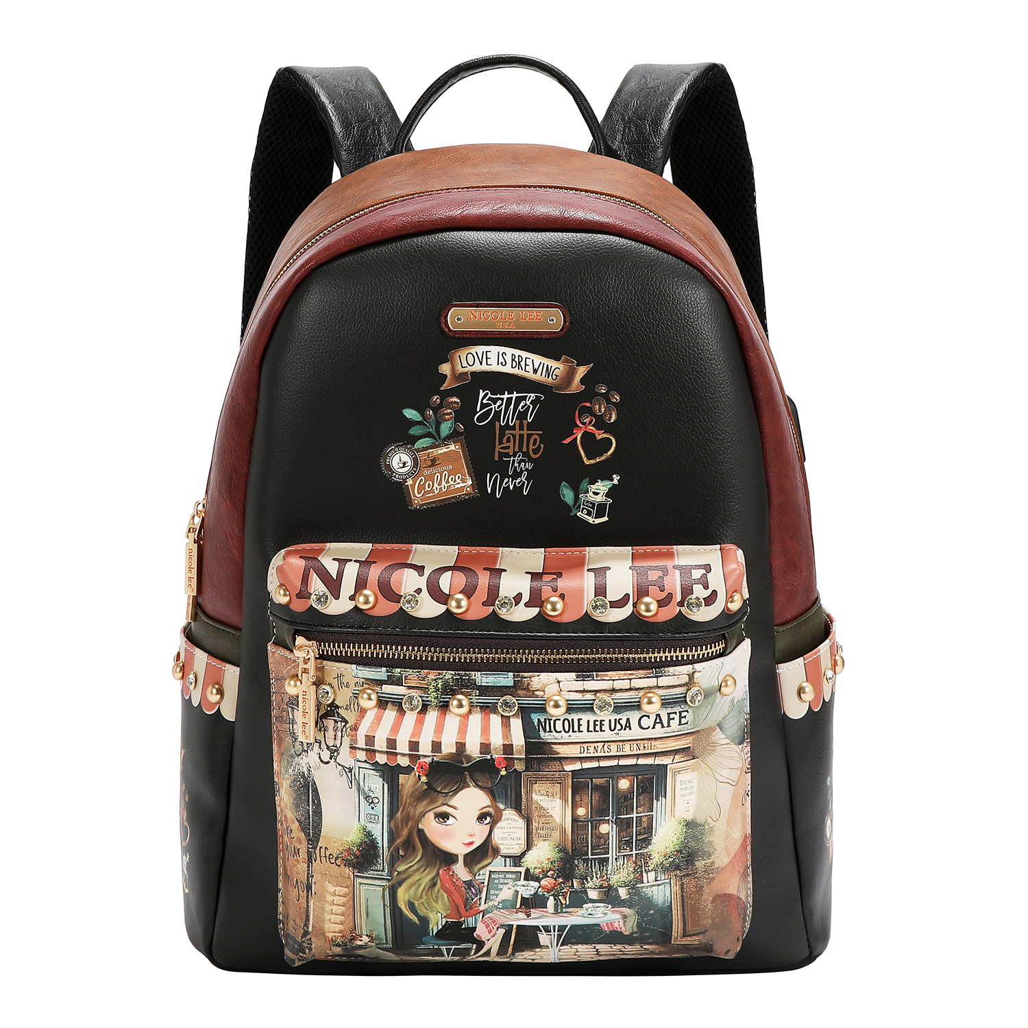 USB12769L VIRTUAL BACKPACK WITH DETACHABLE POUCH