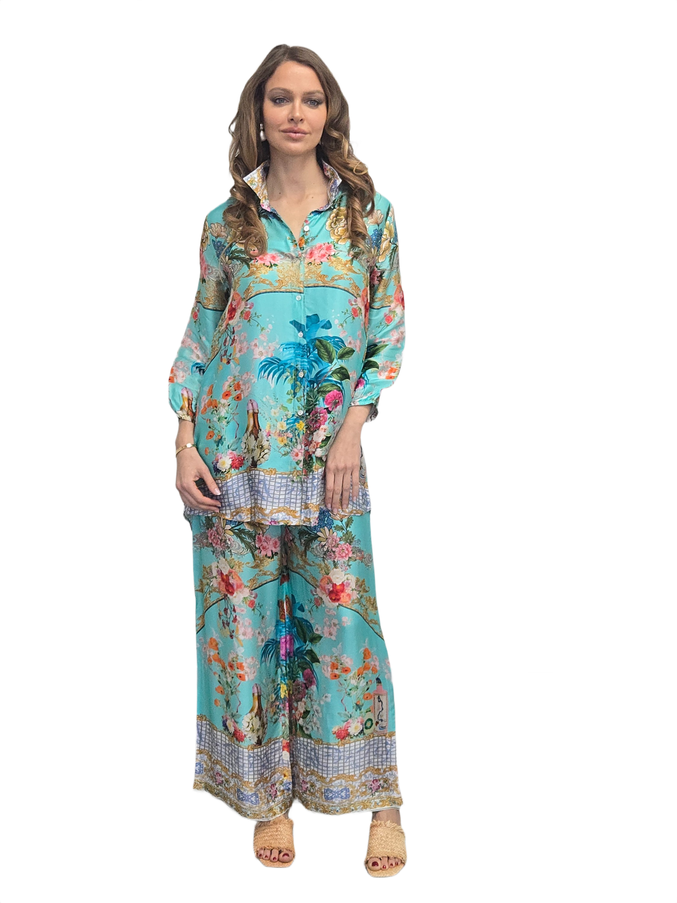 VAST MODAL SATIN SHIRT & PANTS