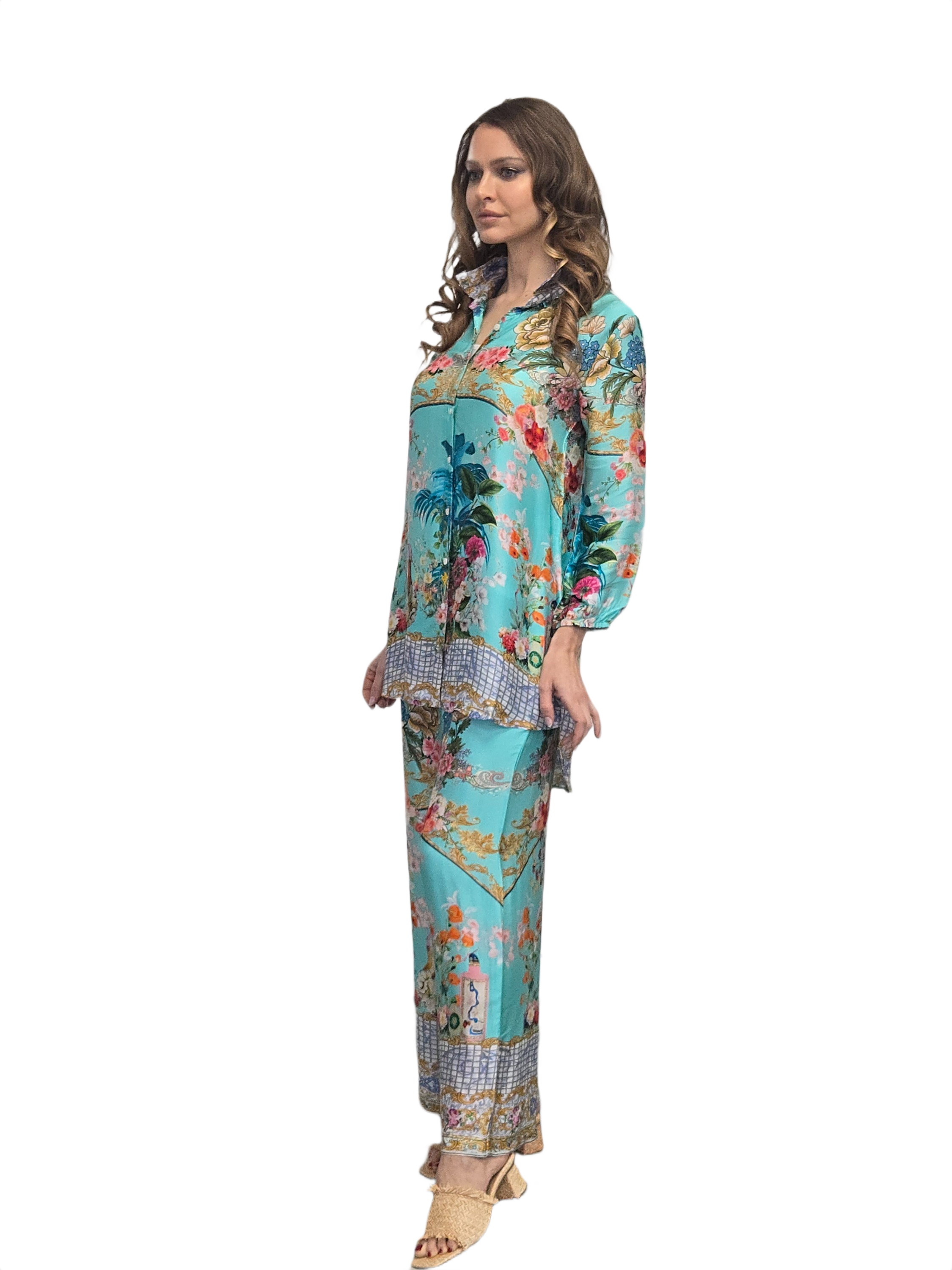 VAST MODAL SATIN SHIRT & PANTS