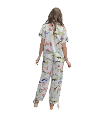 ISLAND VISCOSE LINEN SHIRT & PANTS