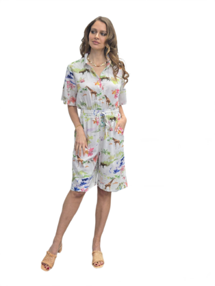 ISLAND VISCOSE LINEN JUMPSUIT