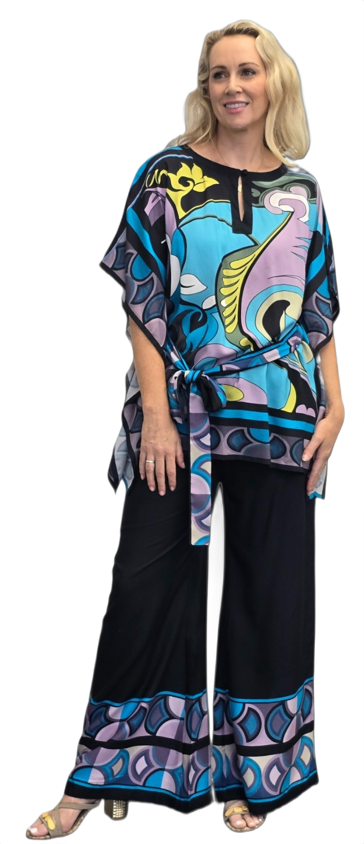 HOLIDAY VISCOSE RAYON TOP & PANTS