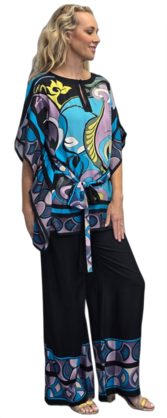 HOLIDAY VISCOSE RAYON TOP & PANTS