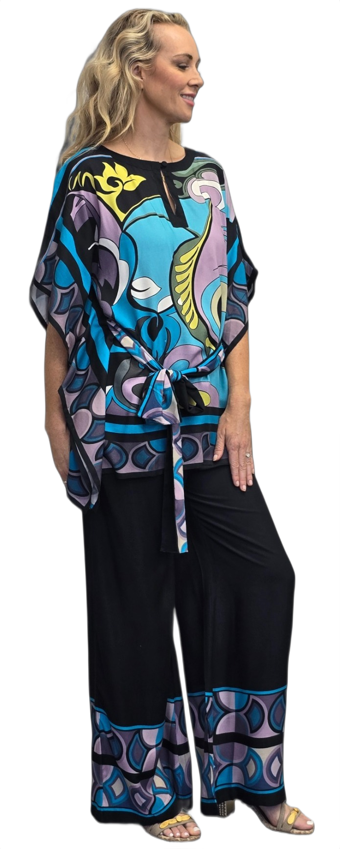 HOLIDAY VISCOSE RAYON TOP & PANTS