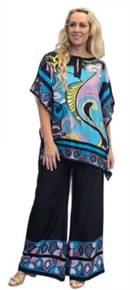 HOLIDAY VISCOSE RAYON TOP & PANTS