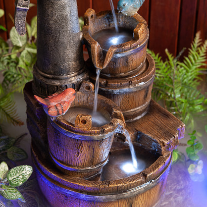 Bucket Birds Hand Pump
