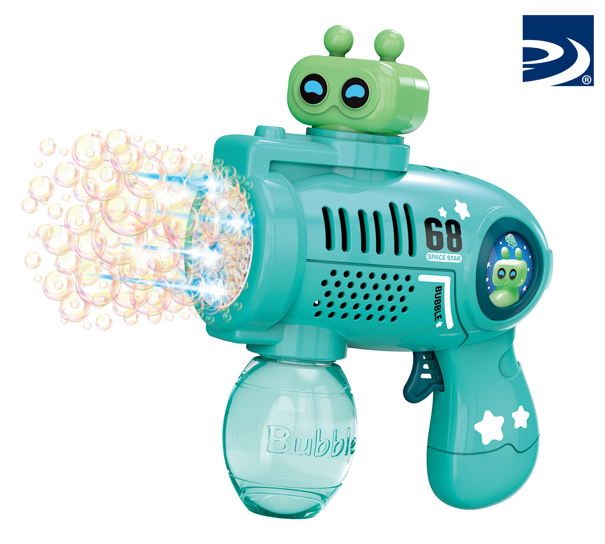 Bubble Pistol Aqua