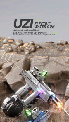 Water UZI Black