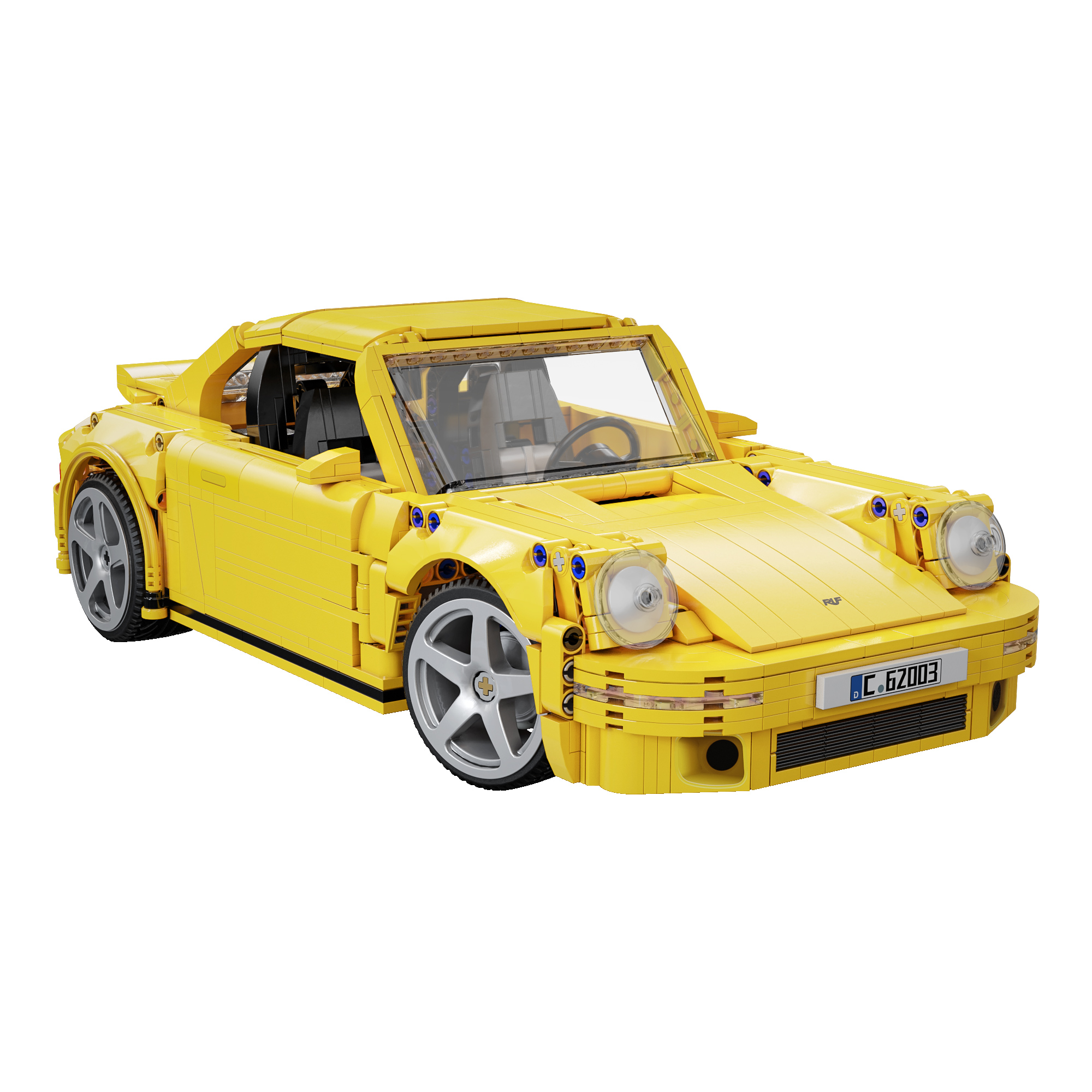 1:12 Brick RUF CTR 2017 Yellowbird Car