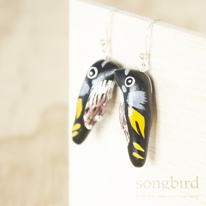 New Holland Honeyeater Earrings