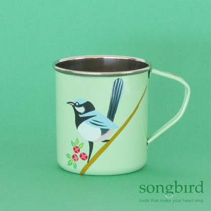 Wren & Boronia Mug