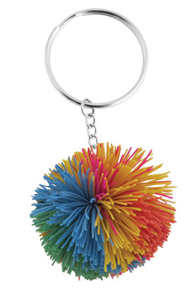 SPIKY POM POM KEYCHAIN