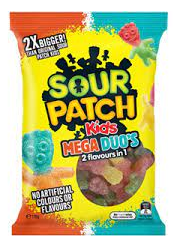 170g SOUR PATCH KIDS MEGA DUO
