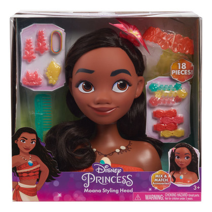 Disney Princess Basic Moana Styling Head