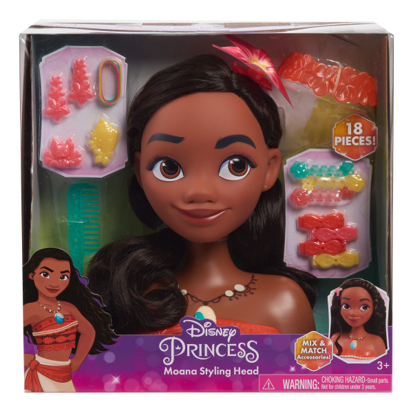 Disney Princess Basic Moana Styling Head
