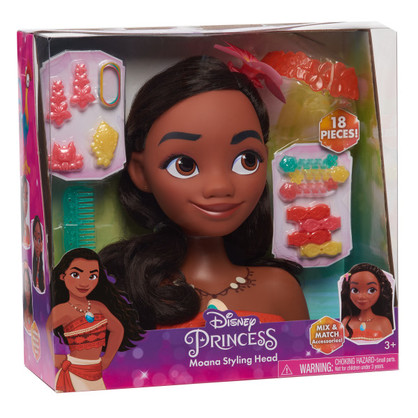 Disney Princess Basic Moana Styling Head