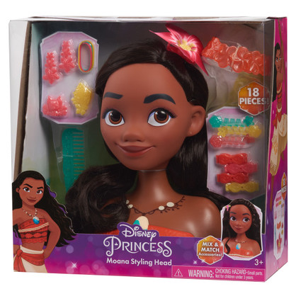 Disney Princess Basic Moana Styling Head