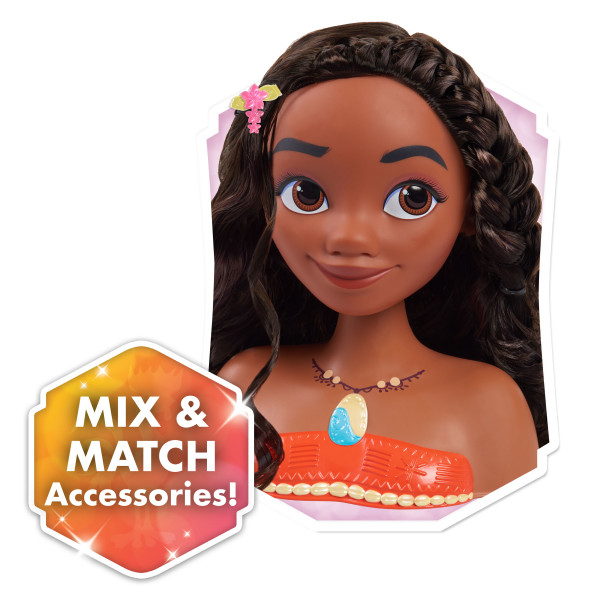 Disney Princess Basic Moana Styling Head
