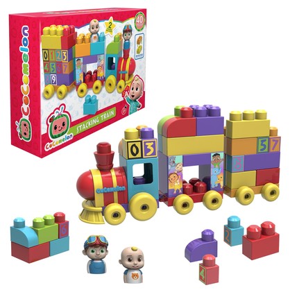 Cocomelon Stacking Train