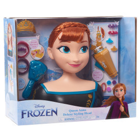 Disney Frozen 2 Queen Anna Deluxe Styling Head