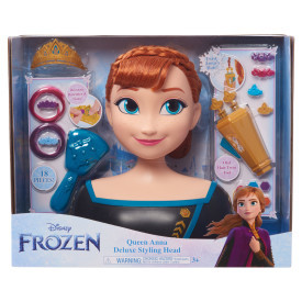 Disney Frozen 2 Queen Anna Deluxe Styling Head