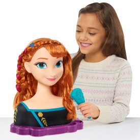 Disney Frozen 2 Queen Anna Deluxe Styling Head