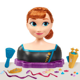 Disney Frozen 2 Queen Anna Deluxe Styling Head