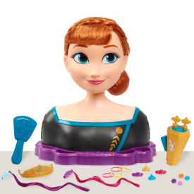 Disney Frozen 2 Queen Anna Deluxe Styling Head