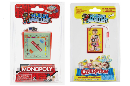 WORLDS SMALLEST MONOPOLY & OPERATIONS