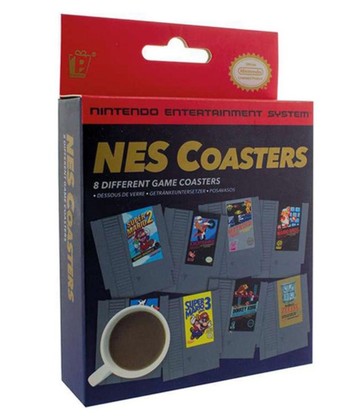 NES CARTRIDGE COASTERS USA