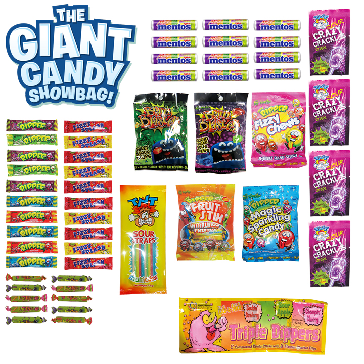 Wholesale GIANT CANDY SHOWBAG Bensons Trading Company Fieldfolio