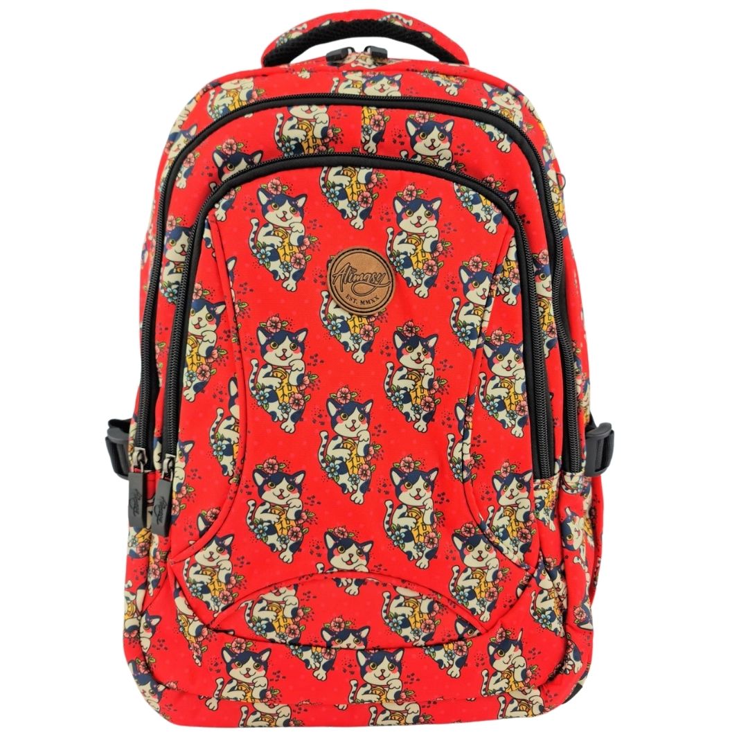 Wholesale Alimasy Lucky Cat Large Kids Backpack Fieldfolio