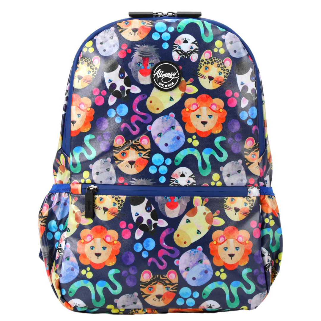 Wholesale Alimasy Safari Navy Medium Kids Waterproof Backpack Fieldfolio