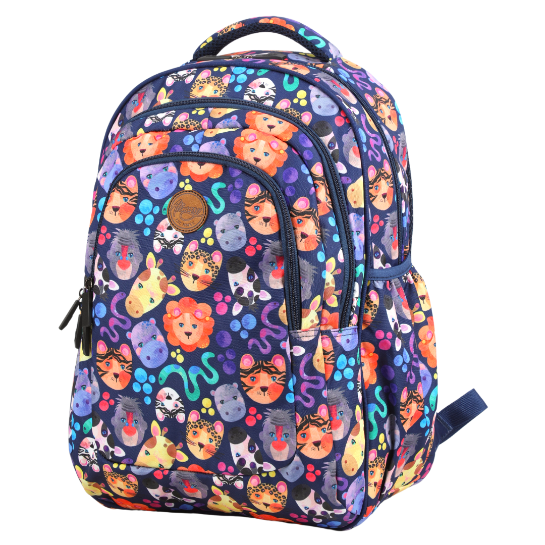 Wholesale Safari Navy Kids School Backpack Alimasy Fieldfolio