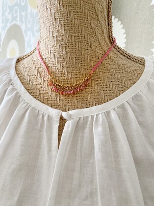 Colourful Spirit Necklace | Pink | Gold