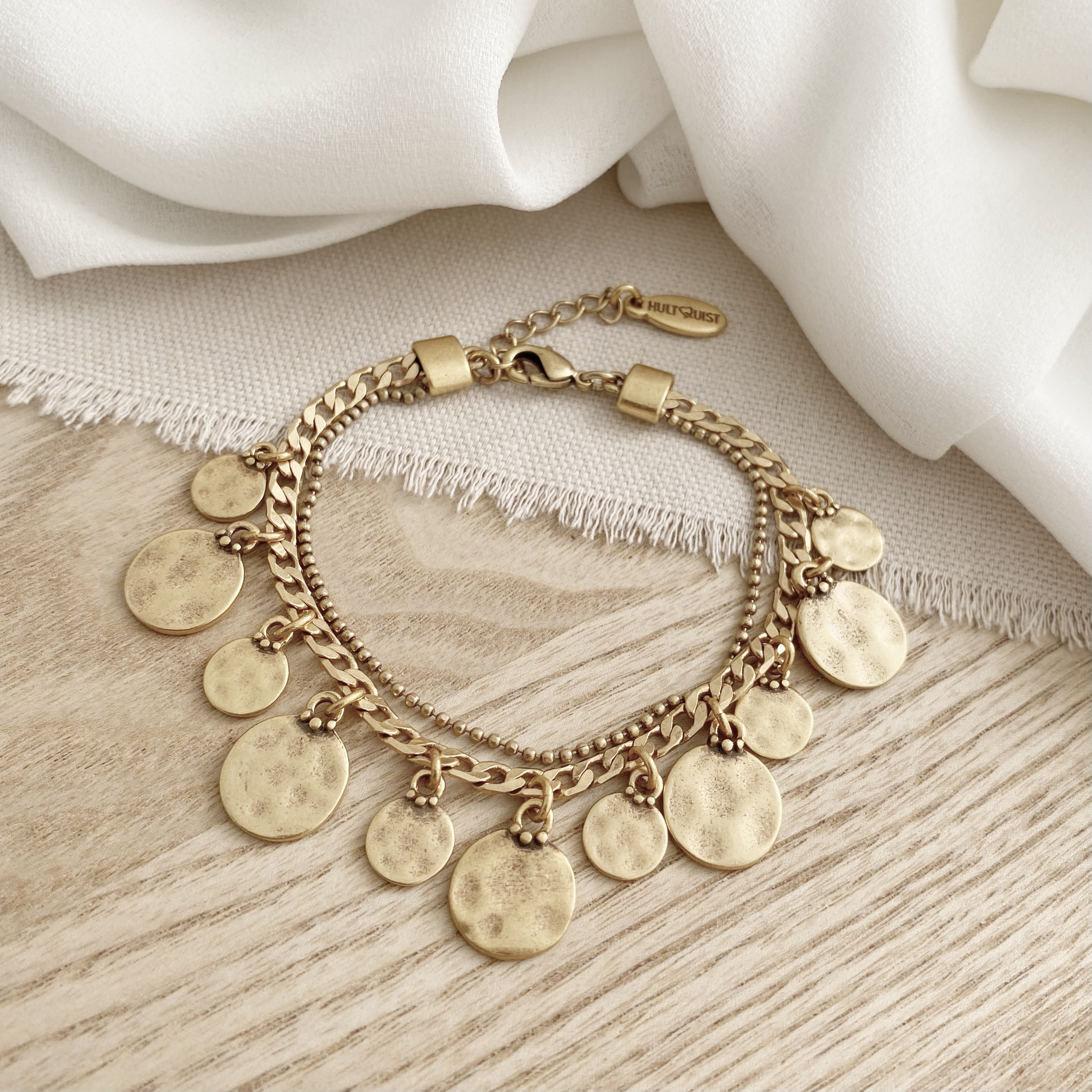 Coin Bracelet | Gold
