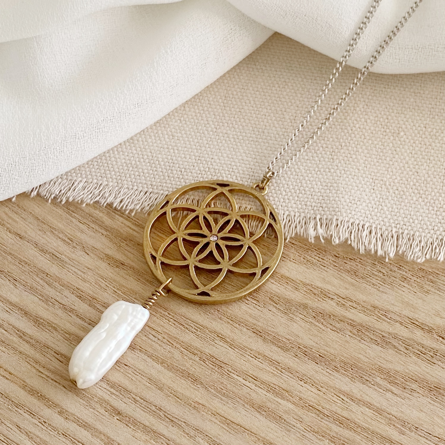 Rays of Sun Necklace | BiColour